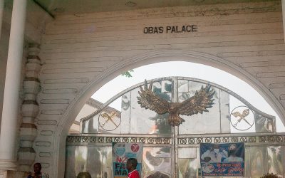 Benin Palace Entrance