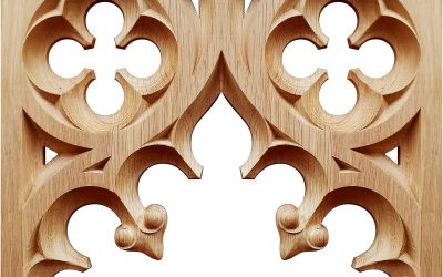 Wooden Carved Door Panel